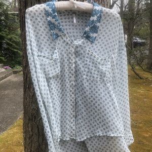 Free People Button up